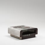 Pierre Elie Gardette, Marquetry coffee table, c. 1970