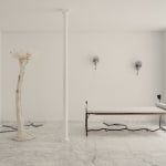 Irene Cattaneo, "Wild and voluptuous animals" ceiling fixture, 2025