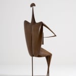 Philippe Hiquily, "Cygne" lamp, large, 1985