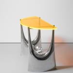 Philippe Hiquily, "Cygne" lamp, large, 1985
