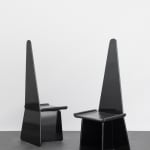 Antonio Ronchetti, Set of 6 sculptural chairs, c. 1970