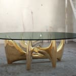 Philippe Hiquily, "Cygne" lamp, large, 1985