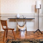 Philippe Hiquily, "Cygne" lamp, large, 1985