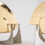 Philippe Hiquily, "Cygne" lamp, large, 1985