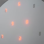 Tatsuo Miyajima, Changing Time with Changing Self - Flower, 2014