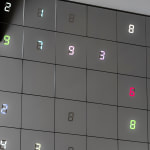 Tatsuo Miyajima, Changing Time with Changing Self - Flower, 2014