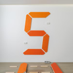 Tatsuo Miyajima, Painting of Change - 002, 2020