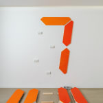 Tatsuo Miyajima, Painting of Change - 002, 2020