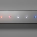 Tatsuo Miyajima, Changing Time with Changing Self - Flower, 2014