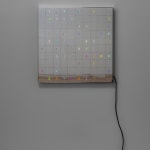 Tatsuo Miyajima, Changing Time with Changing Self - Flower, 2014