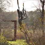 Monumental bronze sculpture of mythical Greek winged figure Icarus by Nicola Godden