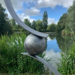 Charles Elliott, Verdigris and Gold Sail Sphere