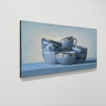 Painting of six teacups
