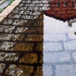 Painting of a New York City street