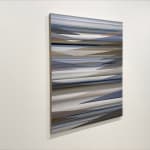 Geometric landscape painting