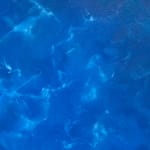 Painting of a woman swimming