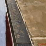 Painting of a street in New York City