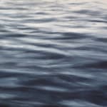 Painting of a calm ocean