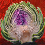 Painting of an artichoke