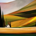Painting of a landscape
