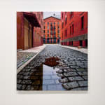 Painting of a New York City street