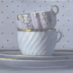 Painting of two teacups