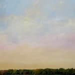Painting of a marsh in autumn