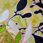 Abstracted flower painting