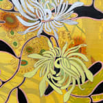 Abstract botanical painting