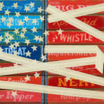 Painting of an American flag