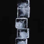 Painting of a tower of ice