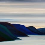Abstracted landscape painting