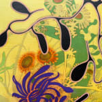 Abstract botanical painting