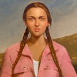 Painting of three women