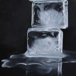Painting of a tower of ice