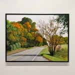 Landscape oil painting on canvas