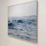 Painting of a rolling wave