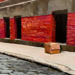 Painting of a New York City street