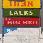 Painting of unfinished soda boxes