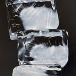 Painting of an ice tower