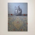 Still life painting of a kettle