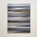 Geometric landscape painting