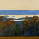 Painting of the Quabbin reservoir