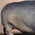 Painting of a hippo