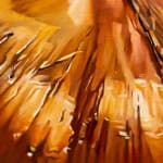 Painting of a kitchen counter