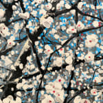Painting of blooming tree