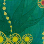 Detail of Oil painting on birch panel