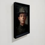 Flip-Lenticular Print of soldier
