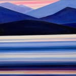 Abstracted landscape of Puget Sound