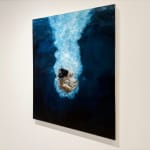 Painting of a woman in water